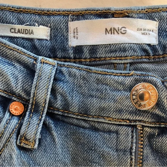 MANGO Claudia Slim Crop Ankle Jeans (6) - Picture 5 of 17